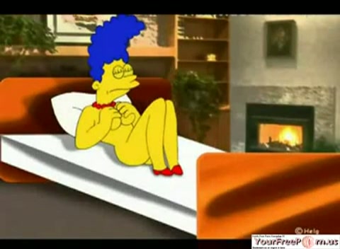 Marge Simpson gaat ongewoon 